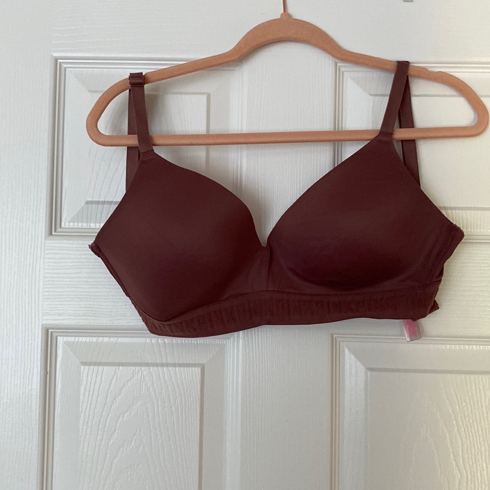Pink bra